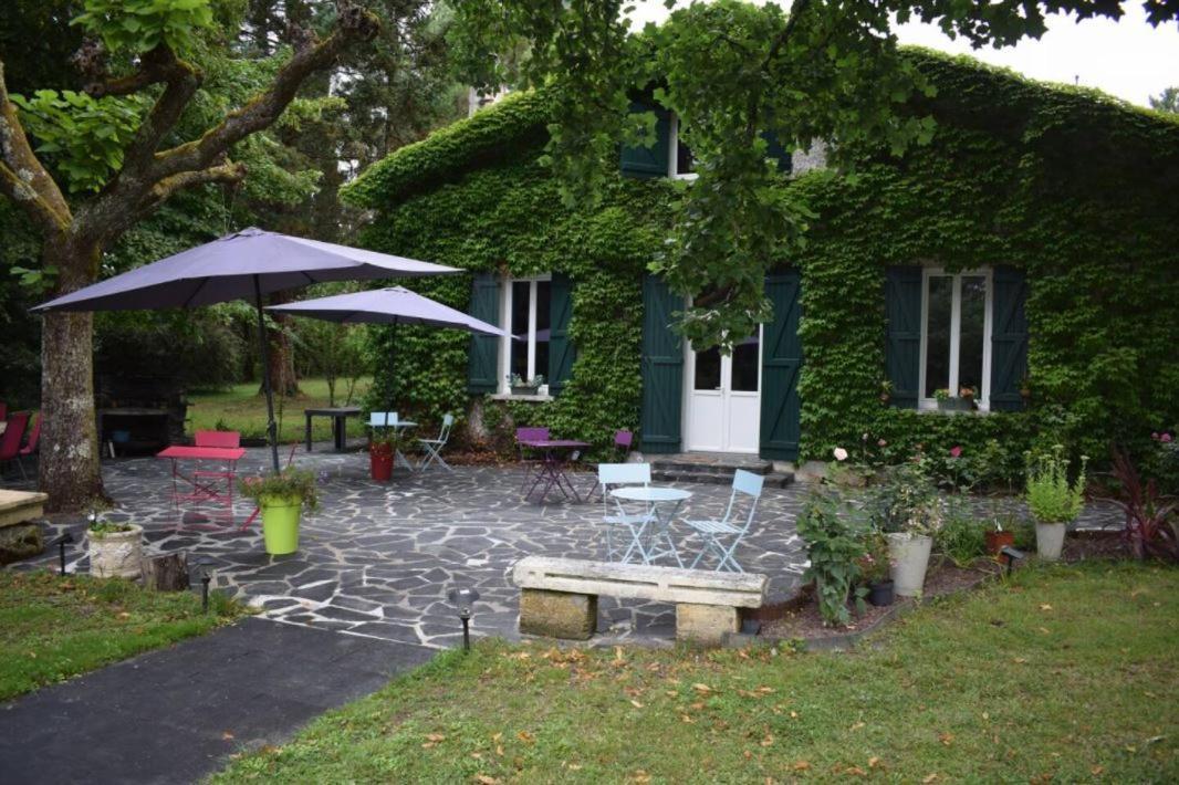 Domaine La Tuilerie Bed and Breakfast Guîtres Exteriör bild