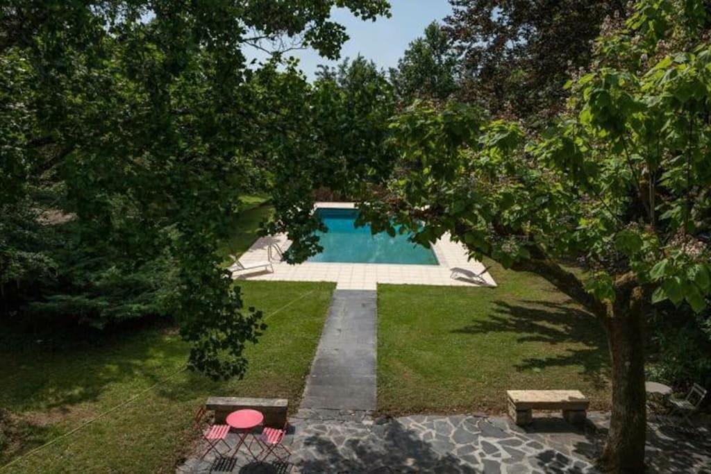 Domaine La Tuilerie Bed and Breakfast Guîtres Exteriör bild